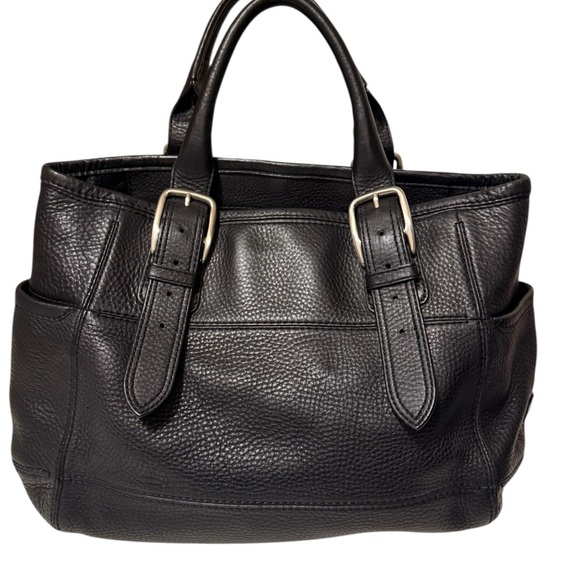 Cole Haan Elegant Black Leather Tote Bag in great conditions comfy and chic - Picture 10 of 16